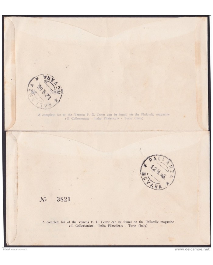 F-EX.1981. SAN MARINO FDC TO ITALY 1966 SEA FAUNA. FISH SEA HORSE DOLPHINS.