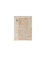 E6255 SANTO DOMINGO, DOMINICAN REP 1779 RECEIVED OF PAIMENT.