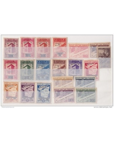 F-EX.2092 SAN MARINO ITALY STAMPS LOT.