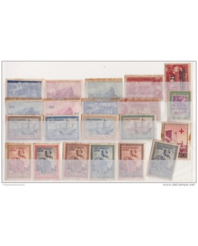 F-EX.2092 SAN MARINO ITALY STAMPS LOT.