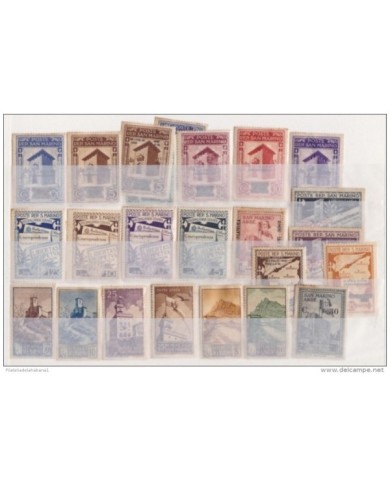 F-EX.2092 SAN MARINO ITALY STAMPS LOT.