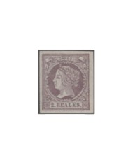 FAC-43 ESPAÑA SPAIN. SEGUI OLD FACSIMILE REPRODUCTION. ISABEL II. 1862 2r.