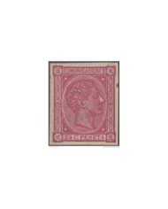 FAC-57 ESPAÑA SPAIN. SEGUI OLD FACSIMILE REPRODUCTION. ISABEL II. 1864 19c