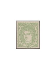 FAC-62 ESPAÑA SPAIN. SEGUI OLD FACSIMILE REPRODUCTION. 1870 1e.600ml.