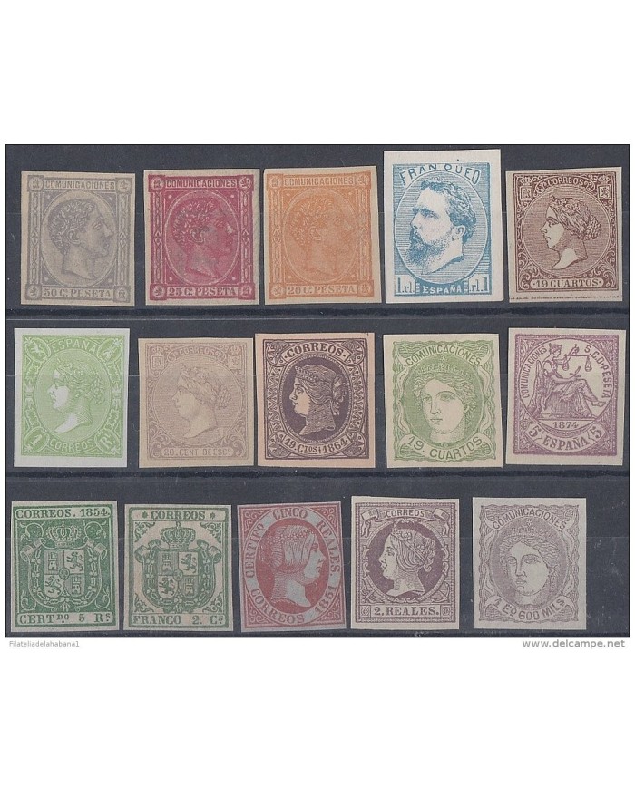 FAC-69 ESPAÑA SPAIN. SEGUI OLD FACSIMILE REPRODUCTION. LOT.