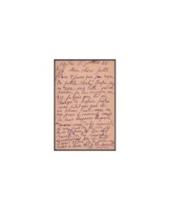 F-EX.3051 FRANCE FRANCIA WWII 1939. ILLUSTRATED SPECIAL MILITAR POSTCARD. FRANCHISE MILITAIRE.