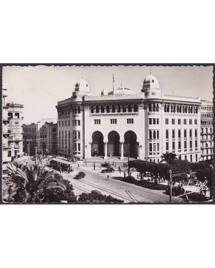 F-EX.3052 FRANCE FRANCIA 1956 FRANCHISE MILITAIRE ALGER, ALGERIE, ARGELIA TO FRANCE.