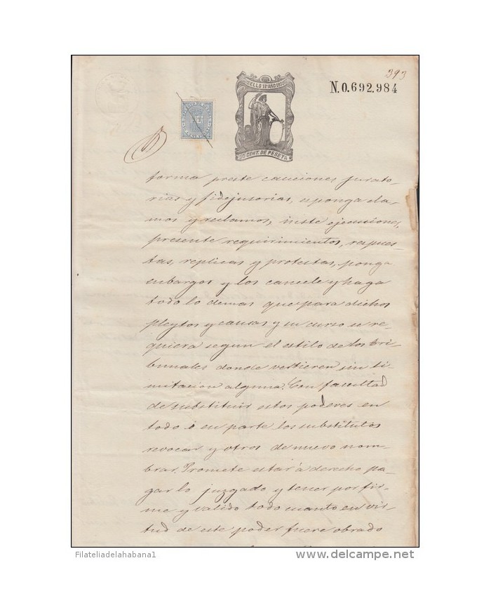 1874-PS-11 ESPAÑA SPAIN. SEALLED PAPER ISABEL II .PAPEL SELLADO .SELLO  11no  ESPAÑA.