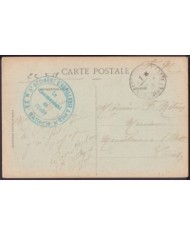 F-EX3120 FRANCE FRANCIA WWI 1919. 5 REGIMENT DE ARTILLERIE A PIED. 23 BATTERIE. FRANCHISE MILITAIRE. BELFORT