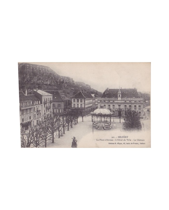 F-EX3120 FRANCE FRANCIA WWI 1919. 5 REGIMENT DE ARTILLERIE A PIED. 23 BATTERIE. FRANCHISE MILITAIRE. BELFORT