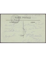 F-EX3125 FRANCE FRANCIA WWI 1915 BOULANGERIE DE CAMPAGNE N.3. VILLEQUIER ENVIRONS DE TOUR.