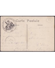 F-EX3129 FRANCE FRANCIA WWI 1919. 61 BATAILLON DE CHASSEUR A PIED. FRANCHISE MILITAIRE. LANGRES