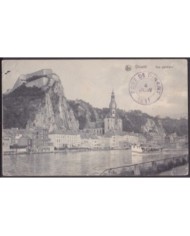 F-EX3130 FRANCE FRANCIA. POSTAGE DUE POSTCARD 1911. PORT DE DINANT.