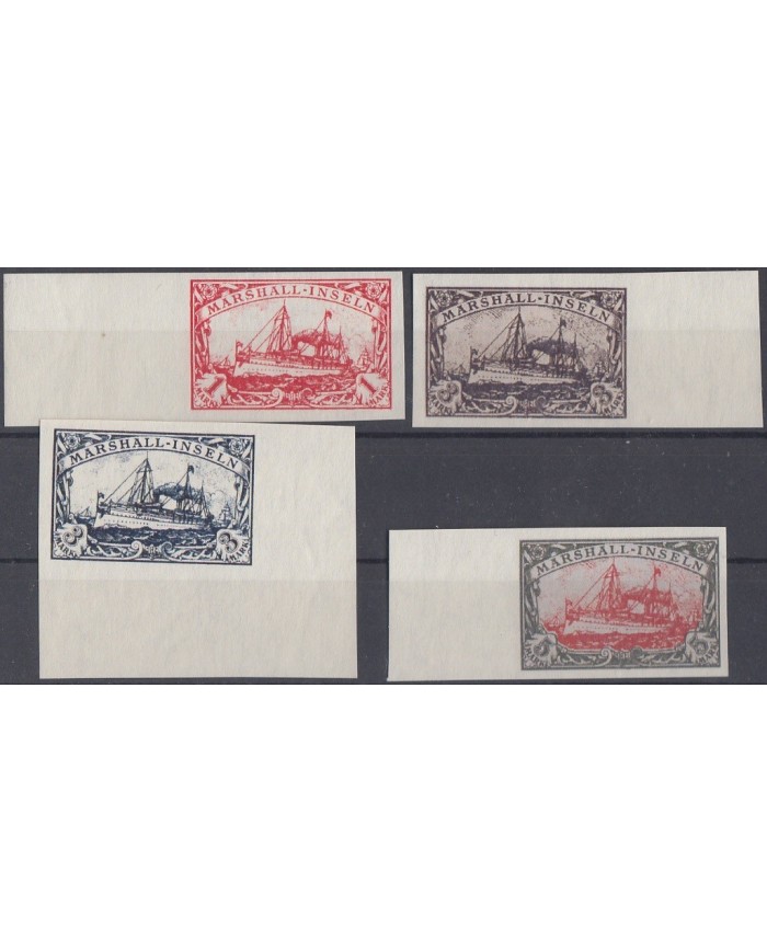 F-EX3326 GERMANY COLONIES FORGERY REPRODUCTION NEW GUINEA MARSHALL.