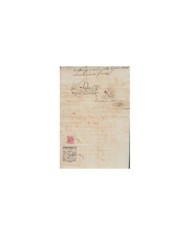E5054 SPAIN ESPAÑA. REVENUE COLEGIO NOTARIAL BURGOS. 1891. LETRA G. 3 PTAS.