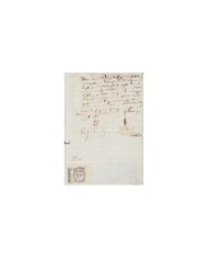 E5056 SPAIN ESPAÑA. REVENUE COLEGIO NOTARIAL ALBACETE. 1866. LETRA I. 12 R.