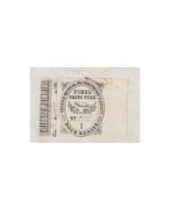 E5056 SPAIN ESPAÑA. REVENUE COLEGIO NOTARIAL ALBACETE. 1866. LETRA I. 12 R.