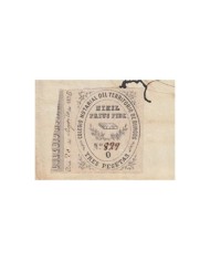 E5059 SPAIN ESPAÑA. REVENUE COLEGIO NOTARIAL BURGOS. 1874. LETRA M. 3 PTAS.