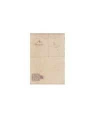 E5085 SPAIN ESPAÑA. REVENUE COLEGIO NOTARIAL LA CORUÑA. 1884. LETRA I. 3 PTAS.