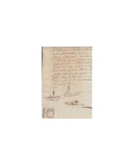 E5094 SPAIN ESPAÑA. REVENUE COLEGIO NOTARIAL GRANADA. 1863. LETRA E. 12 R.