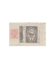 E5109 SPAIN ESPAÑA. REVENUE COLEGIO NOTARIAL MADRID. 1882. LETRA Q. 3 PTAS.