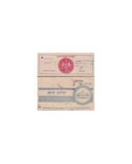 F-EX17670 INDIA FEUDATARY STATE REVENUE. PIPLODA JODHPUR SEALLED PAPER CUT DOCS LOT.