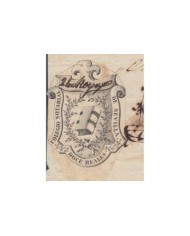 E5126 SPAIN ESPAÑA. REVENUE COLEGIO NOTARIAL SEVILLA. 1869. 12 R.