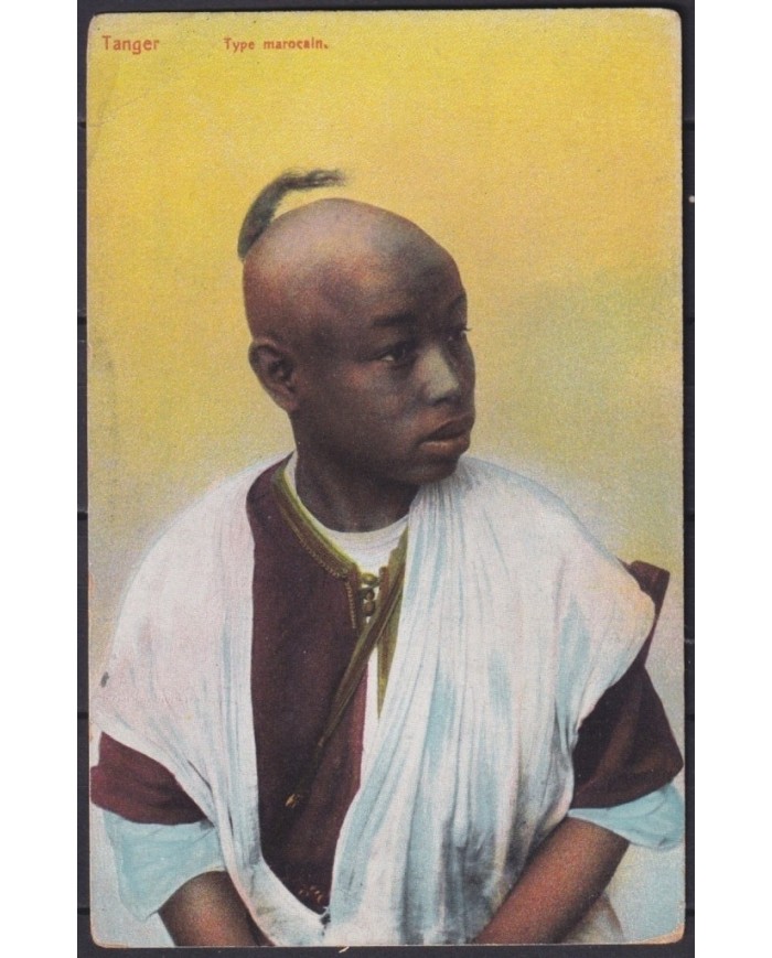 F-EX19250 MOROCCO MARRUECOS POSTCARD TANGER MAN.
