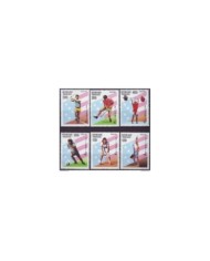F-EX3389 CONGO COMPLETE SET MNH 1989 WINTER OLIMPIC GAMES