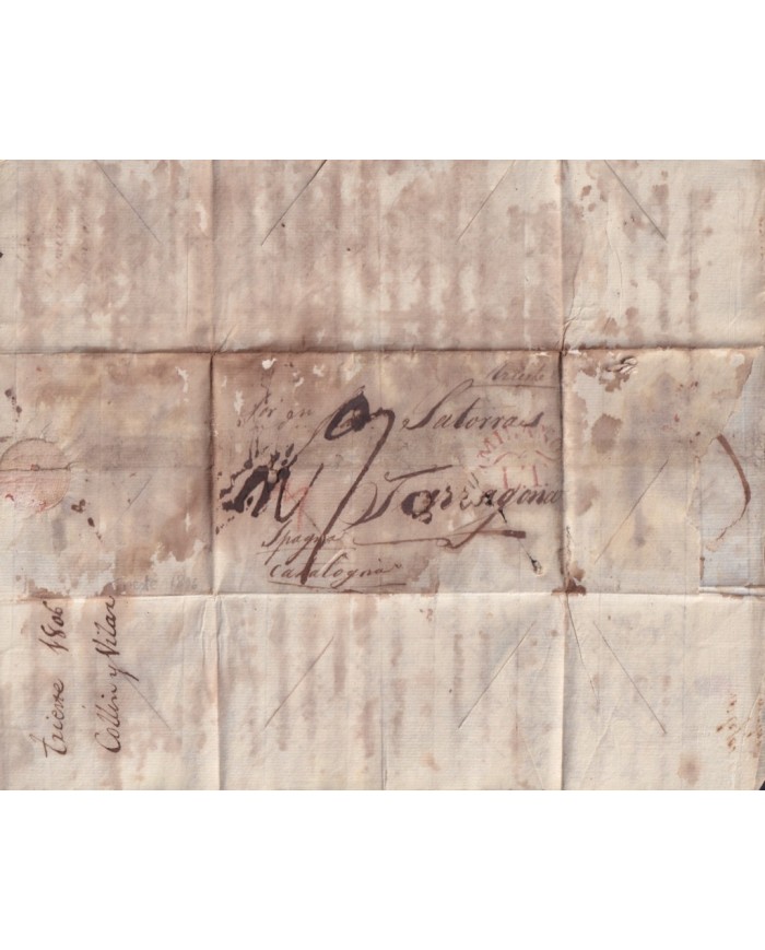 F-EX19126 ITALY 1806 DESINFECTED TRIESTE 2 CUT + IMMERATION IN VINEGAR