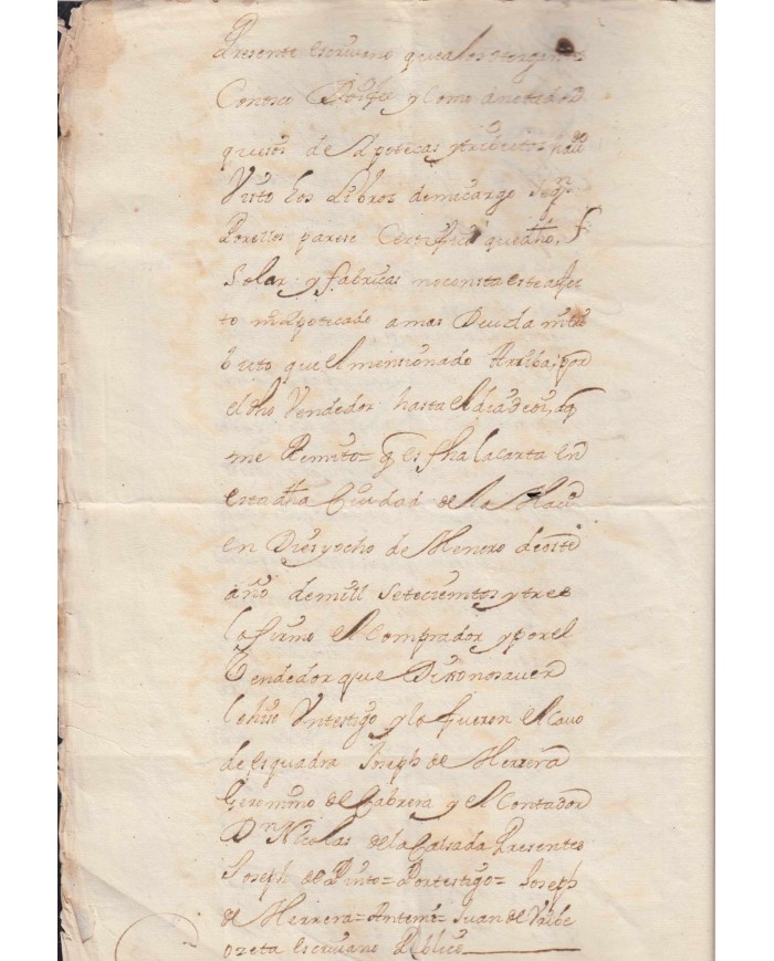 E6089 SANTO DOMINGO SPAIN ESPAÑA 1666-1792. HOUSE SALES. RARE SEALLED PAPER REVENUE.