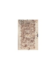 E6089 SANTO DOMINGO SPAIN ESPAÑA 1666-1792. HOUSE SALES. RARE SEALLED PAPER REVENUE.