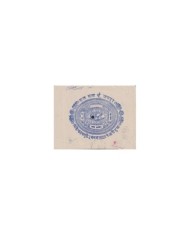 F-EX17671 INDIA FEUDATARY STATE REVENUE. JAIPUR SEALLED PAPER CUT 12 DOCS LOT.