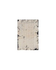 E6128 SANTO DOMINGO SPAIN ESPAÑA. REP DOMINICANA REVENUE SEALLED PAPER 1720-21 s. 1718. SELLO 4to.