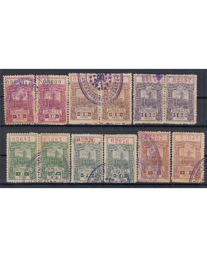 F-EX7372 ARGENTINA LOCAL REVENUE SANTA FE PROVINCE. CONTRIBUCION DIRECTA.