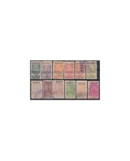 F-EX7376 ARGENTINA LOCAL REVENUE SANTA FE PROVINCE. CONTRIBUCION 1896-1912.