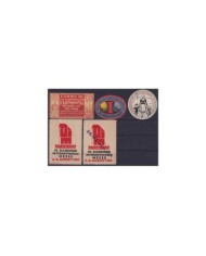 F-EX18915 GERMANY CINDERELLA STAMPS LOT DANZING CHILDREN SUN.