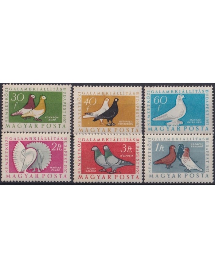 F-EX19001 HUNGARY HUNGRIA MLH PIGEON BIRD AVES PAJAROS.