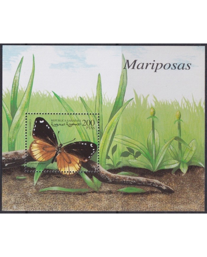 F-EX2016 SAHARA MNH 1999 HF BUTTERFLIES MARIPOSAS