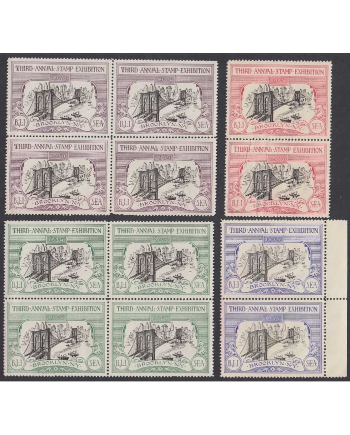 F-EX7137 US CINDERELLA BROOKLYN NEW YORK 1934. ONE INVERTED CENTERNO GUM