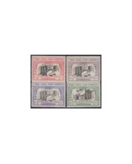 F-EX7145 SAN MARINO CINDERELLA RED CROSS ITALY LIGERAS MANCHAS TIEMPO.