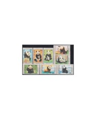 F-EX19519 MONGOLIA MNH 1990 MAMMALS WILDLIFE PANDA BEAR