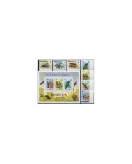 F-EX19917 DOMINICA MNH 1978 WILDLIFE BIRD AVES FLORES FLOWER .