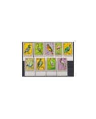 F-EX19948 BURUNDI MNH 1977 SURCHARGE IBIS BIRD AVES PAJAROS.