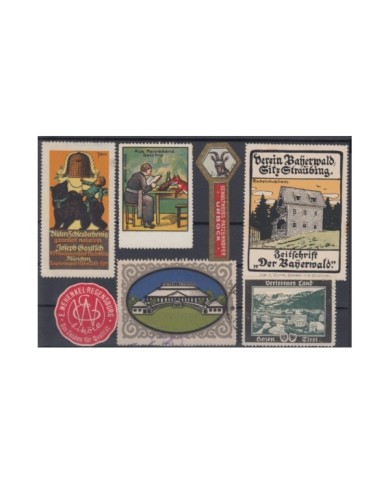 F-EX6459 GERMANY DEUTSCHLAND CINDERELLA STAMPS LOT NO GUM