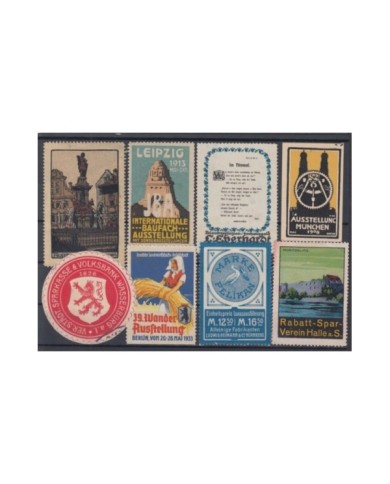 F-EX6464 GERMANY DEUTSCHLAND CINDERELLA STAMPS LOT NO GUM.