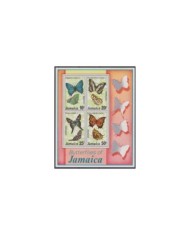 F-EX20028 SAO TOME E PRINCIPE MNH 1987 BIRD AVES PAJAROS OISEAUX BUTTERFLIES MARIPOSAS DOG PERROS