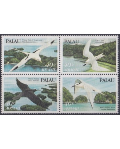 F-EX20230 PALAU MNH 1984 WILDLIFE FAUNA BIRD AVES PAJAROS TERN TROPICBIRD NODDY.