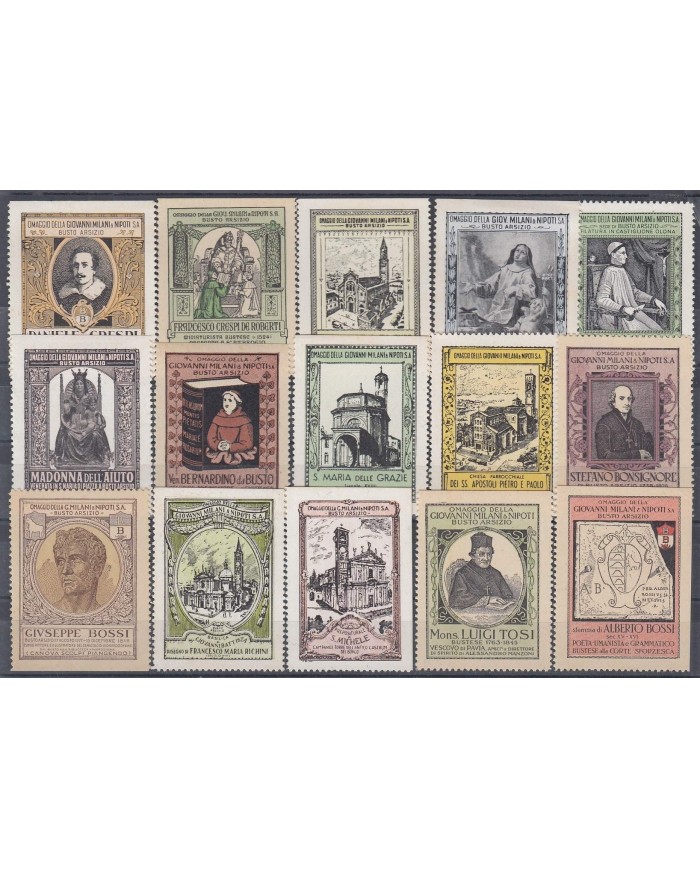 F-EX6566 ITALY CINDERELLA CIRCA 1930. OMAGGIO GIOVANNI MILAN A NAPOLI NAPOLES MNH.