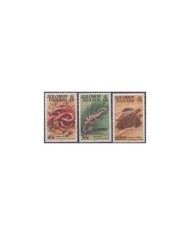 F-EX19619 GREECE GRECIA MNH 1990 ENDANGERED FAUNA TURTLE LYNX BEAR PHOCA FELINE.